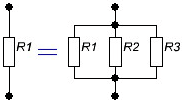 Параллельное соединение резисторов