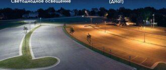 Четкое различие между освещением DRL и DNAT