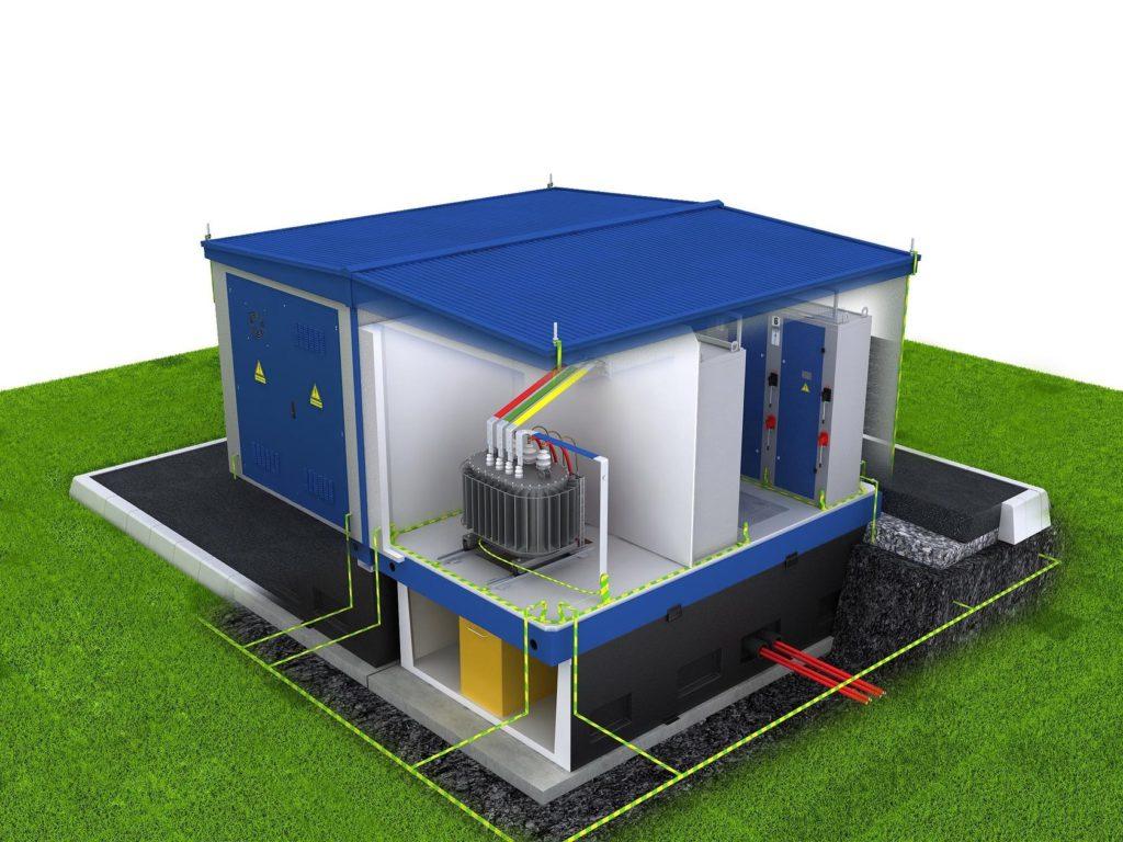 Строительство трансформаторной подстанции.