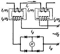 Принципиальная схема трансформатора постоянного тока