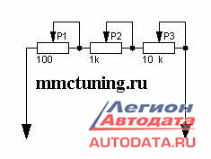 Схема набора транзисторов