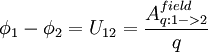 Что такое разность потенциалов? phi_1 - phi_2 = U_<12>= frac<A^<field>_<q:1->2>><q>” width=”” height=””></p><p>Предполагается, что перенос заряда образца <b>не меняется</b> распределение заряда в источнике поля.</p><p>Альтернативное определение (для электростатического поля) таково</p><div class='uss-block uss-block-1' style='margin: 8px auto; text-align: center; display: block; clear: both;'>
<iframe data-lazyloaded=