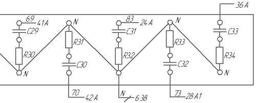Идентификация компонентов на электрических схемах