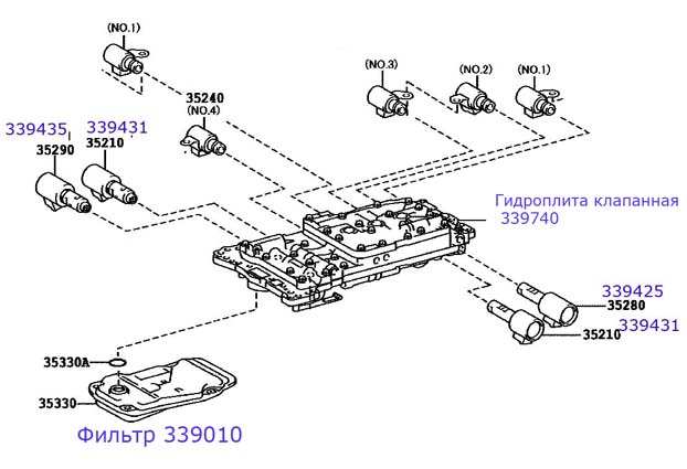 Гидроблок A960E