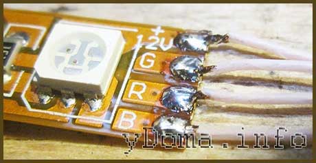 Финишная пайка SMD-компонентов
